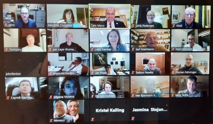The Confederation organizes the first online Presidential Council Meeting